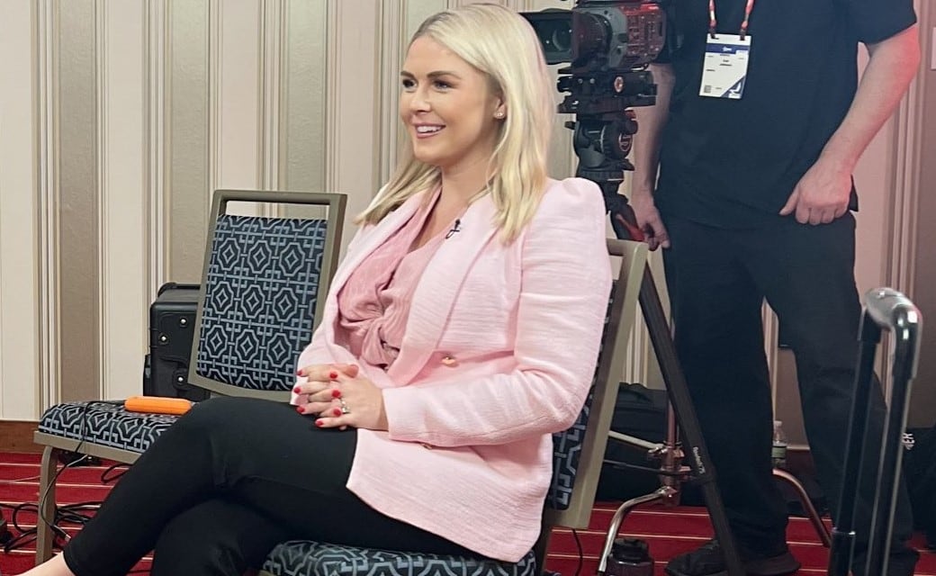 Karoline Leavitt, secretaria de prensa de Donald Trump