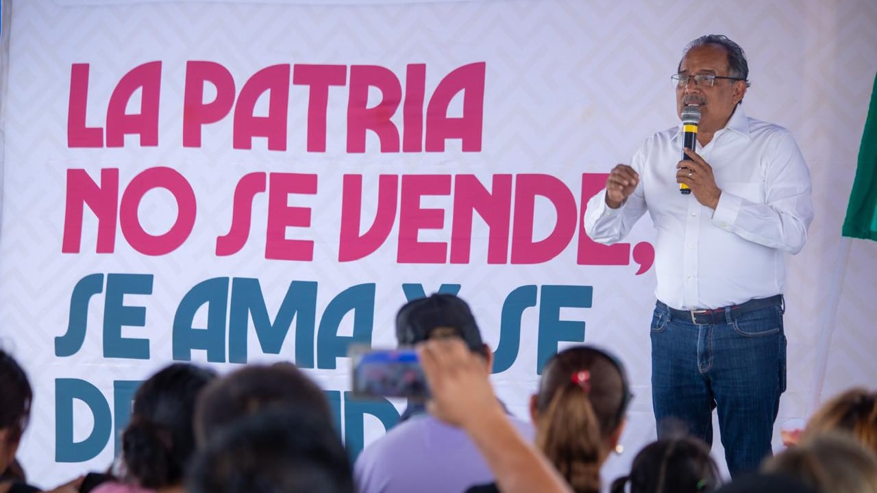 Andrés Mijes y Judith Díaz llevan mensaje de unidad a Zuazua