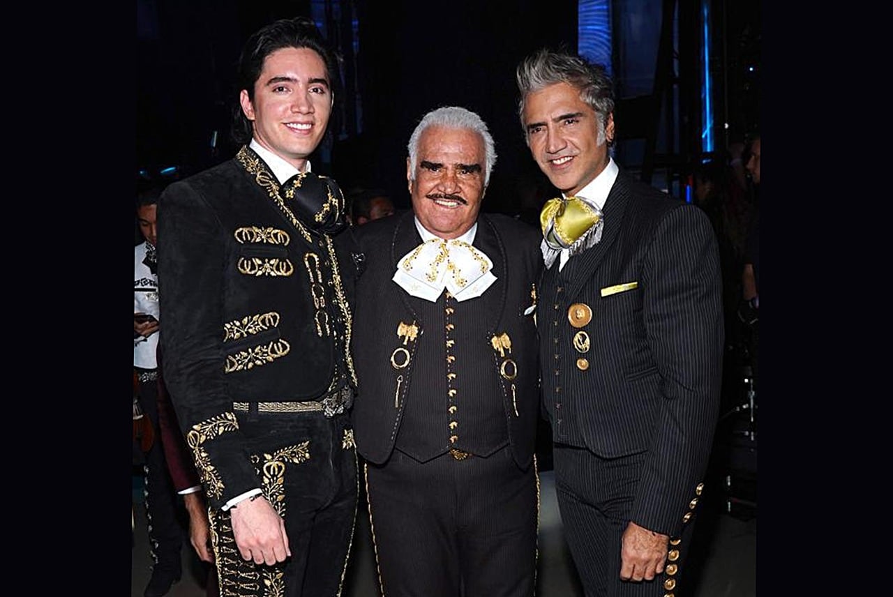 Alex Fernández, Vicente Fernández y Alejandro Fernández