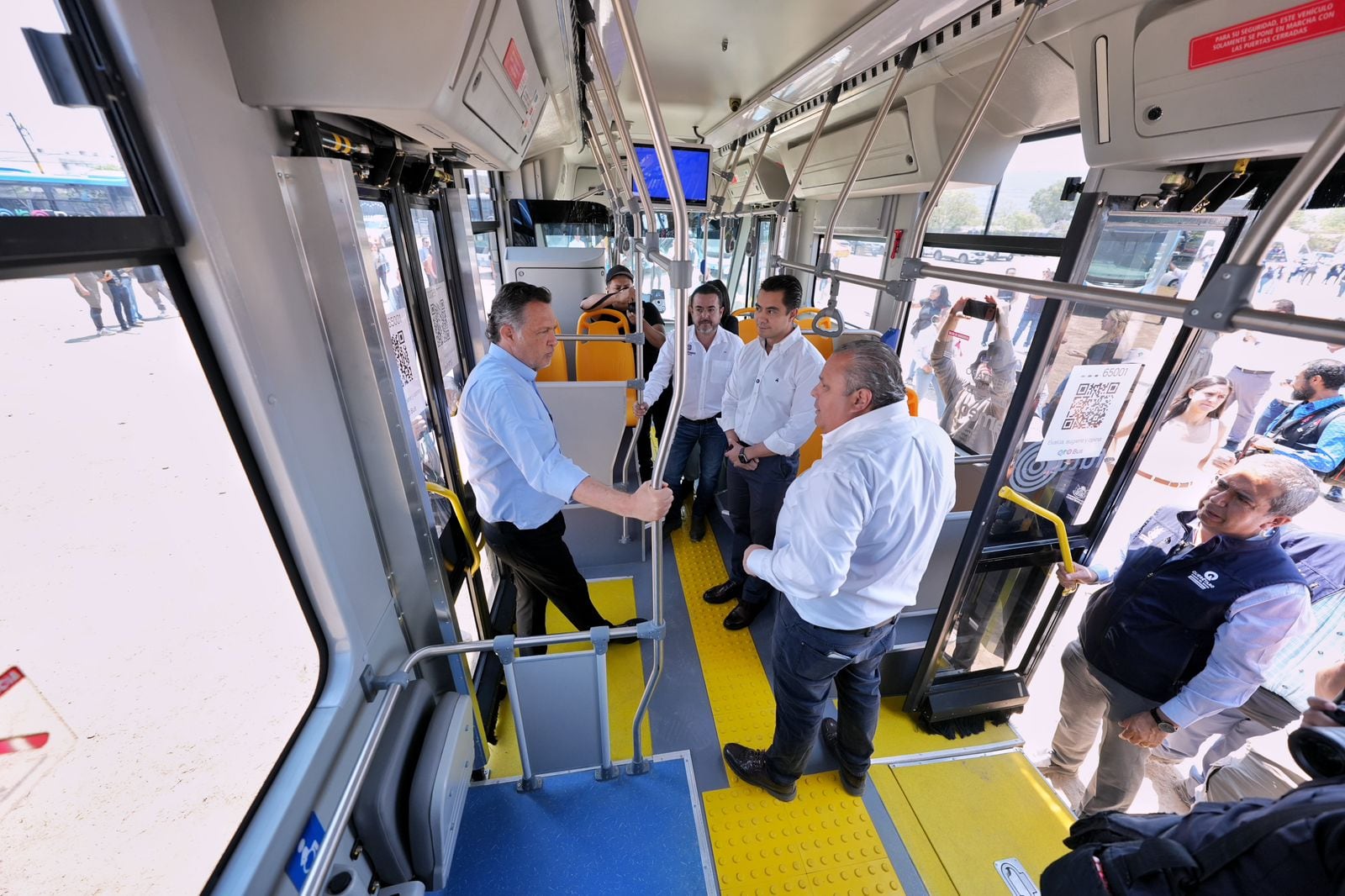 Querétaro lanza Qrobici y Eqrobus con transporte eléctrico gratuito: Felifer Macías.