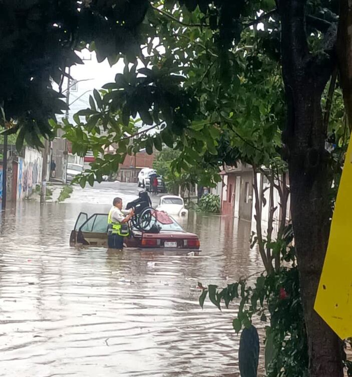 Inundación en Morelia
