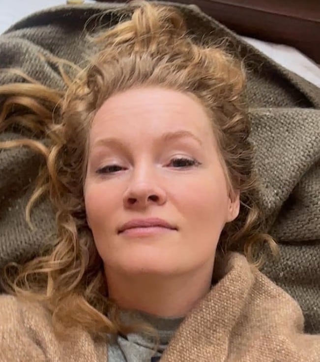 Kimberly Van Der Beek, esposa del actor James Van Der Beek