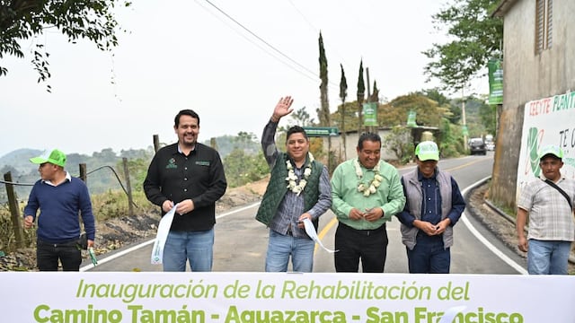 Ricardo Gallardo lleva infraestructura y renovación urbana a 50 comunidades de Tamazunchale