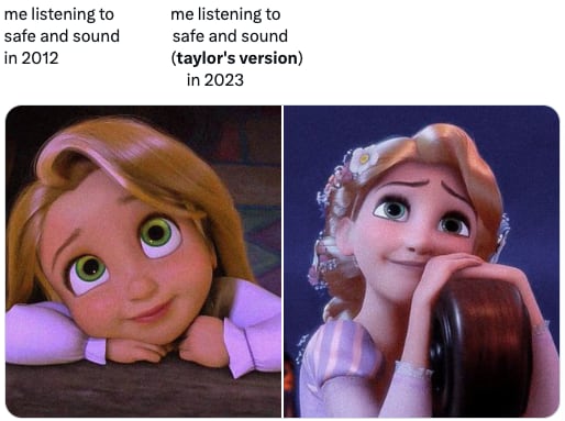 Memes festejan las nuevas canciones de Taylor Swift para festejar el inicio de The Eras Tour