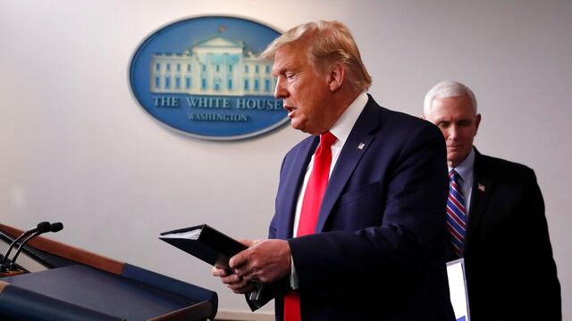 Donald Trump, presidente de Estados Unidos.