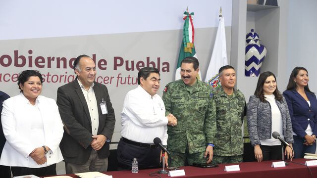 El gobernador Miguel Barbosa y los presidentes municipales que conforman la zona metropolitana acordaron coordinarse.