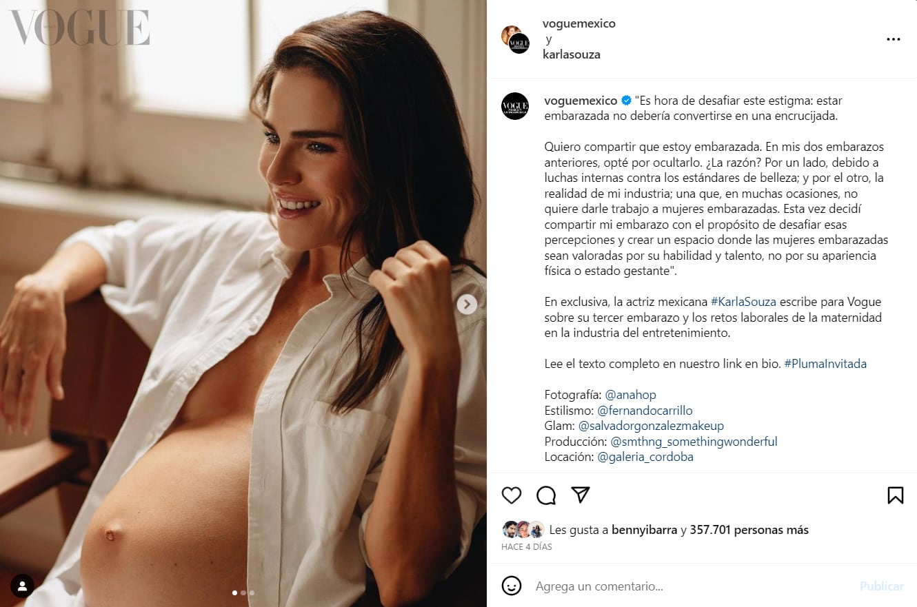 Publicación de Karla Souza