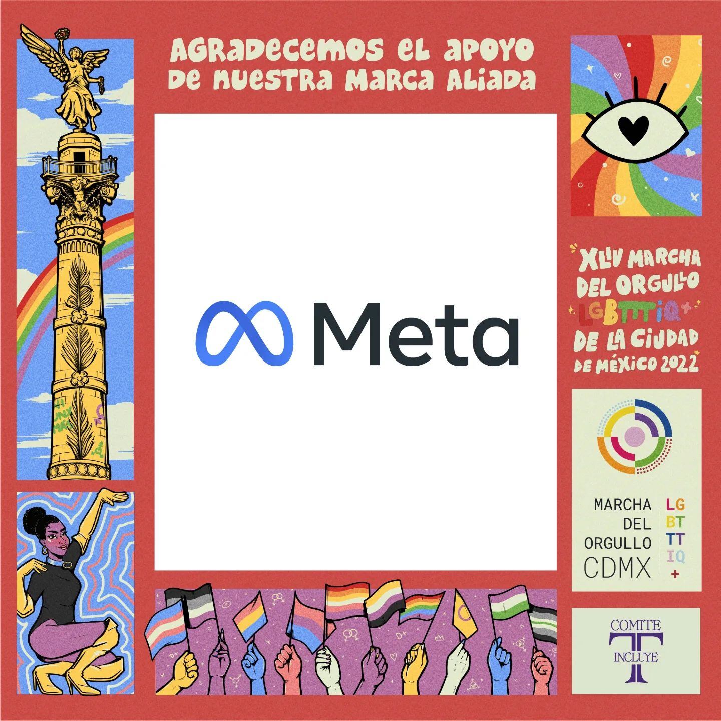 Cartel de Marcha LGBT CDMX