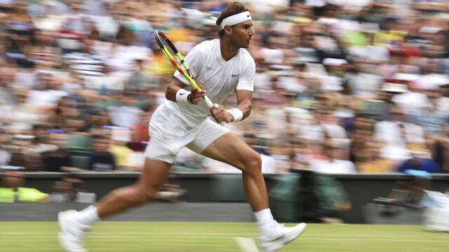 Nadal se impuso en la cancha central del All England Club