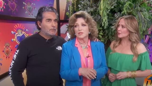Angélica María, Andrea Legarreta y Raúl Araiza
