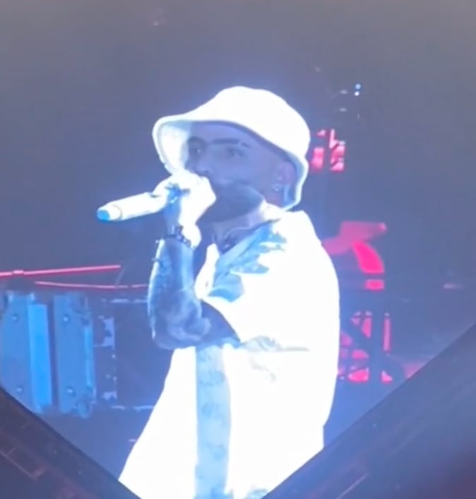 Arcángel en concierto en Mérida