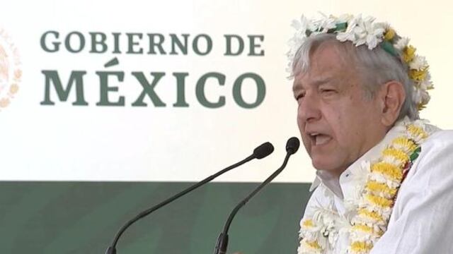Andrés Manuel López Obrador en Zongolica.