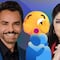 Eugenio Derbez y Victoria Ruffo se abrazaron al enterarse de que ya son abuelos