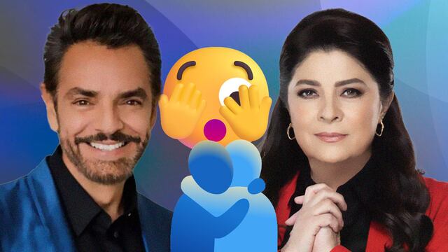 Eugenio Derbez y Victoria Ruffo se abrazaron tras el nacimiento de su nieta Tessa