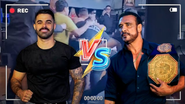 Chuy Almada vs Alberto Del Rio: pelea desata caos en careo del Ring Royale