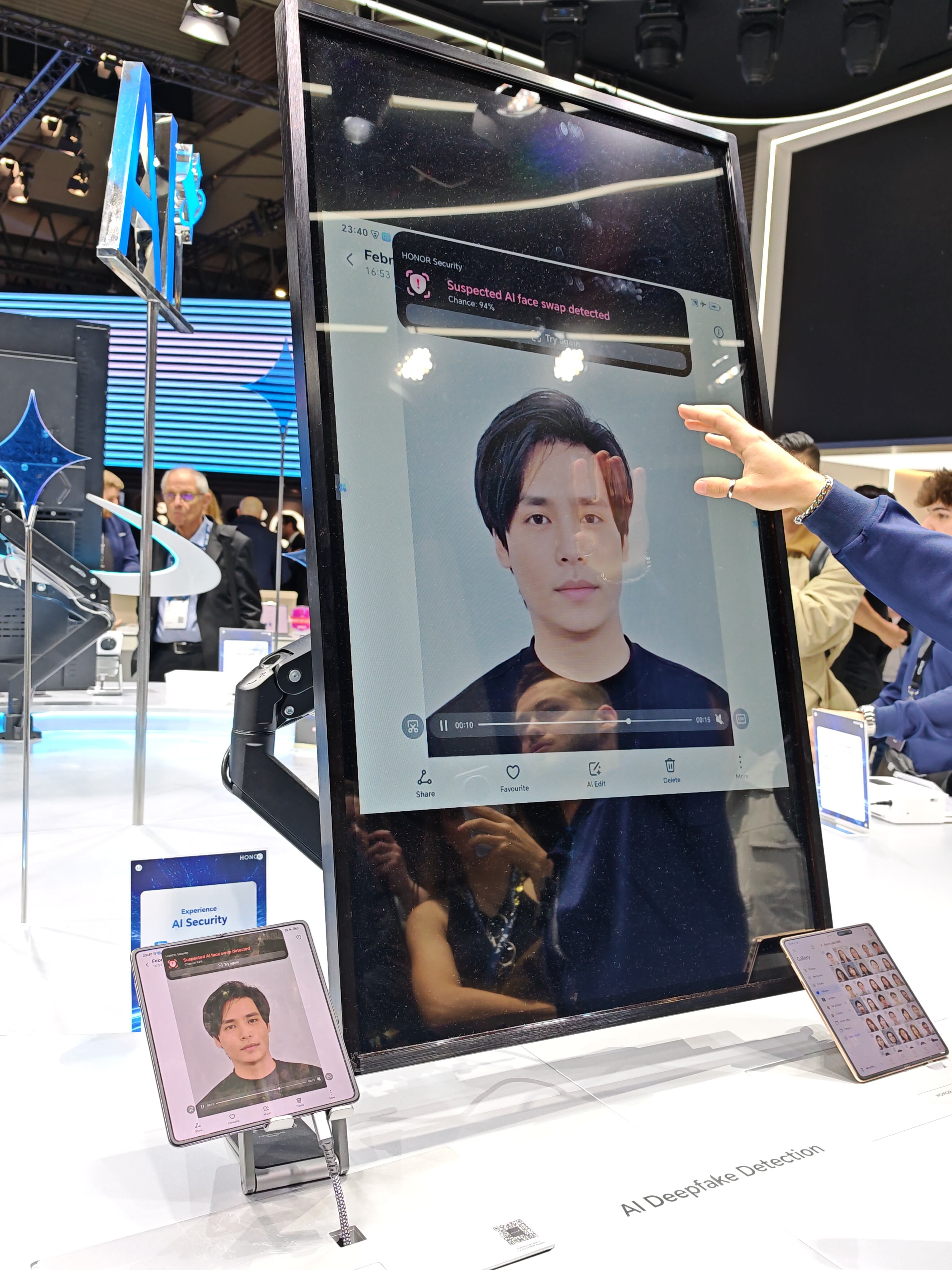 Inteligencia artificial de HONOR contra deepfake