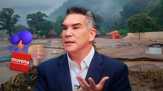 “Morena huye, el PRI da la cara”: lo que dijo Alito Moreno sobre los damnificados por lluvias