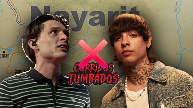 Prohíben corridos tumbados en Nayarit: Peso Pluma y Natanael Cano