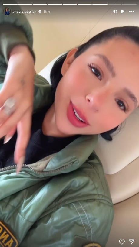 Ángela Aguilar admite saber de sus memes por su "amor" chillón.