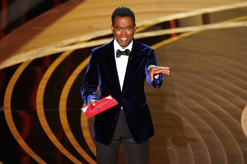 Chris Rock fue golpeado por Will Smith