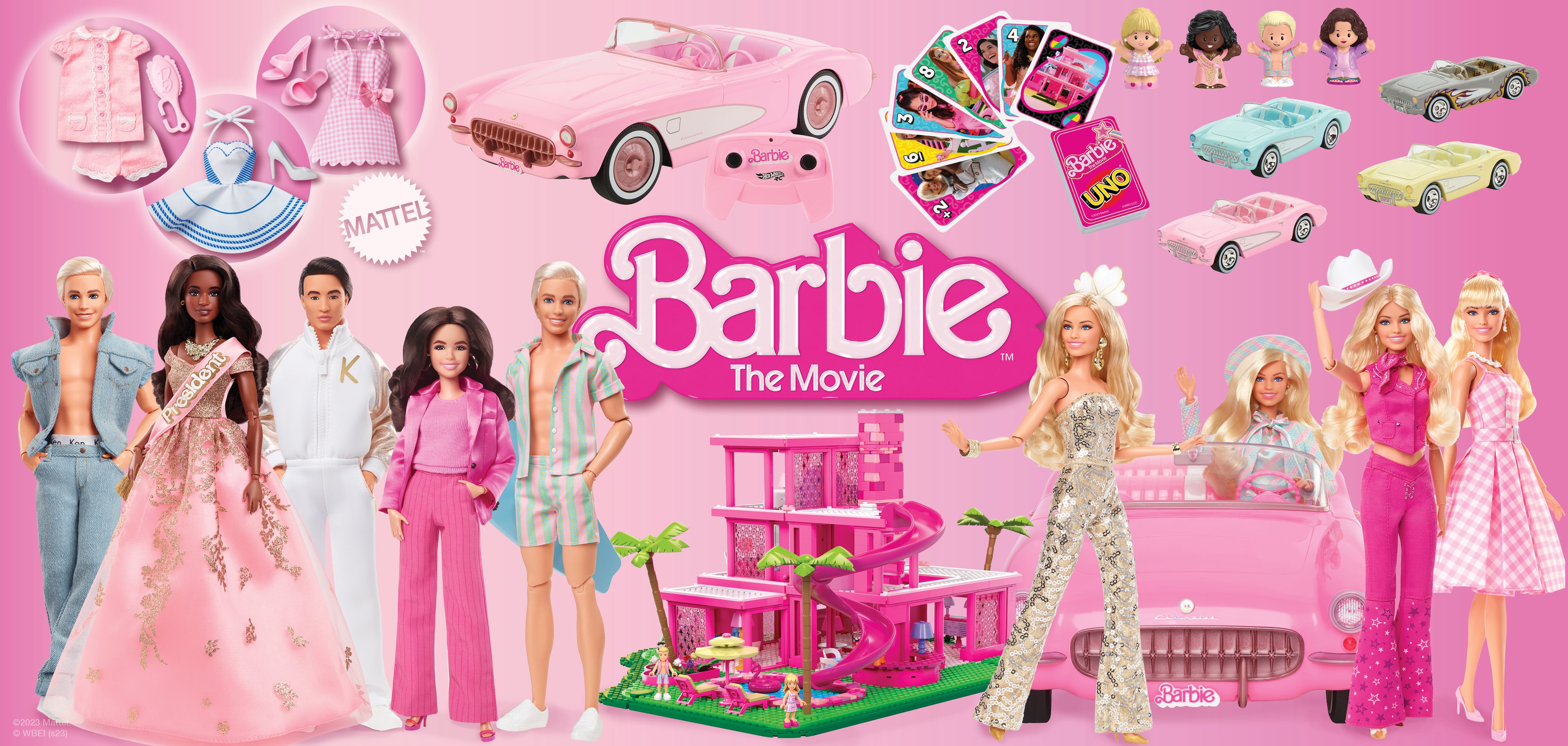 Productos Barbie la película de Margot Robbie