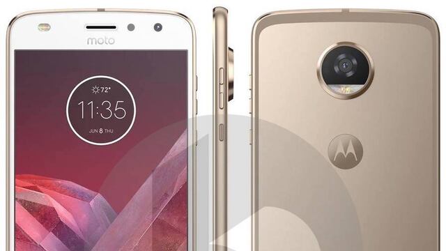 Imagen del supuesto Moto Z2 Play.