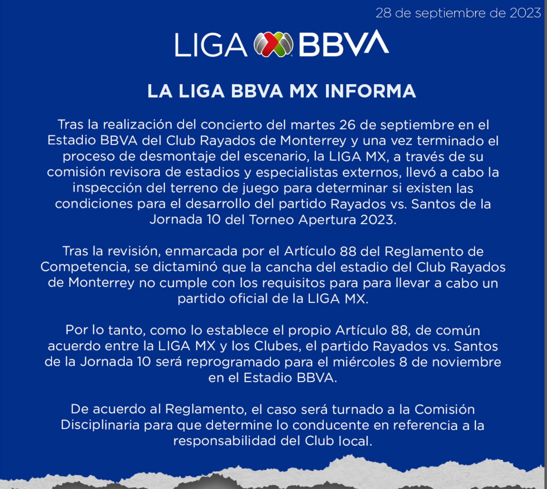 Rayados vs Santos Laguna