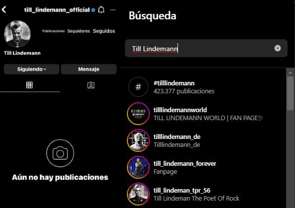 Till Lindemann desactiva su perfil de Instagram tras acusaciones de abuso sexual