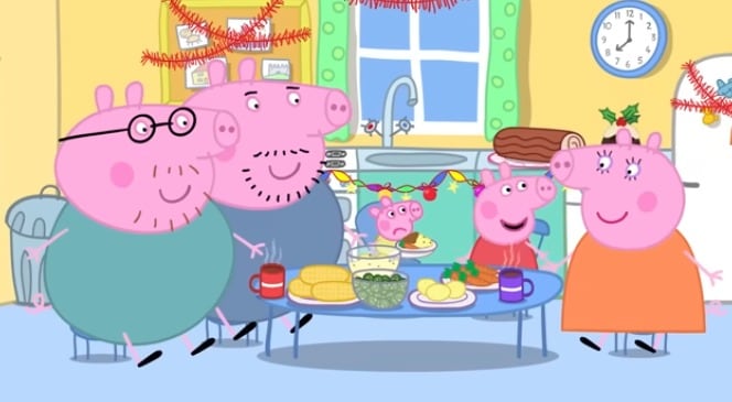 Capítulo Peppa Pig celebra la Navidad con bebé Alexander
