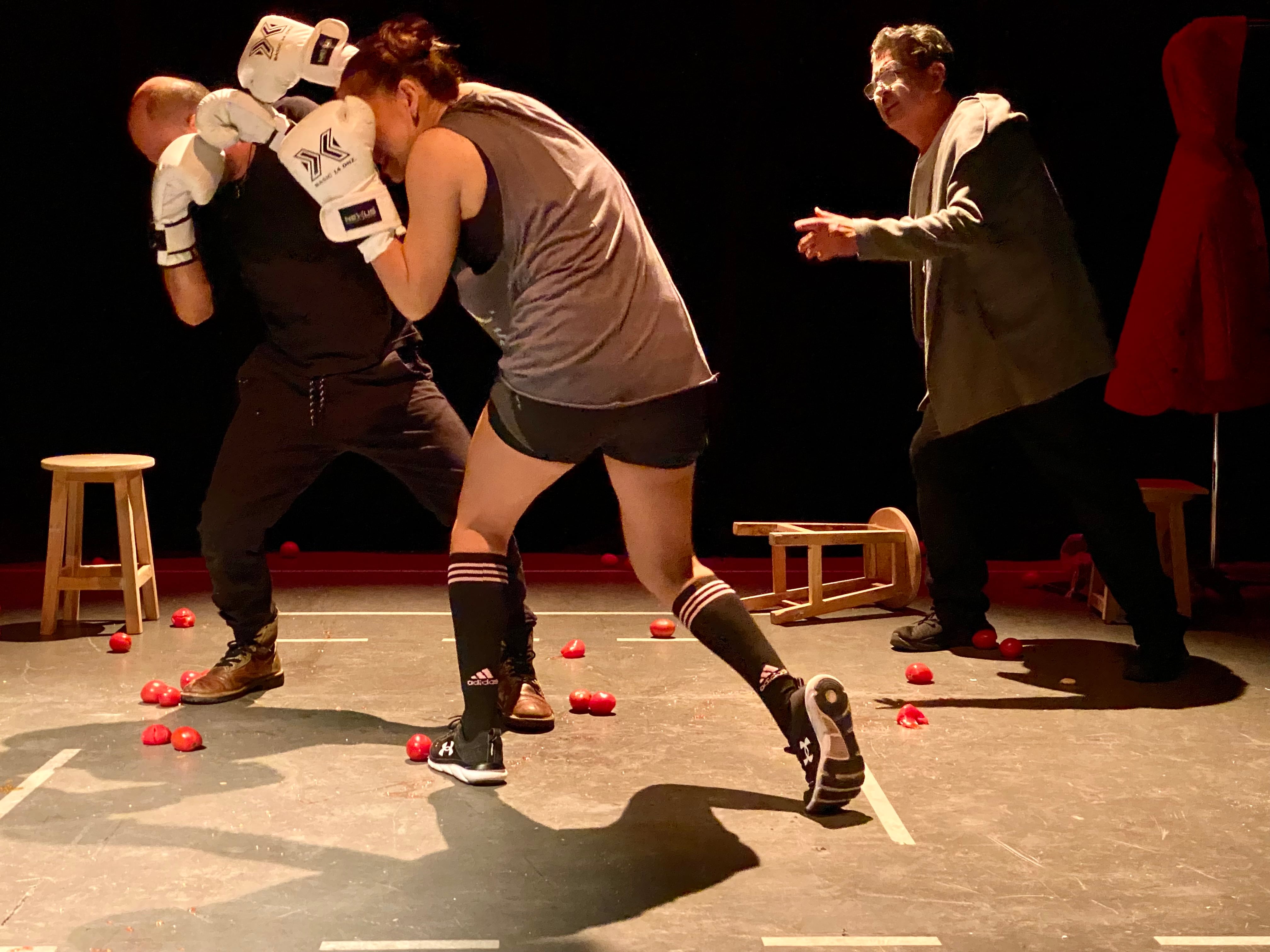 Ensayo sobre los débiles, obra de teatro