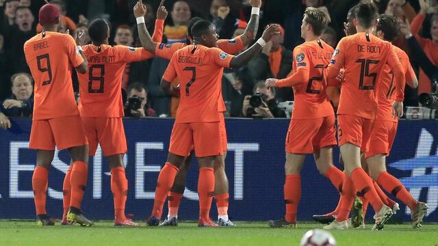 Holanda comenzó la fase de clasificación a la Euro con el pie derecho