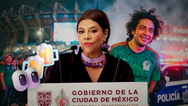 Clara Brugada pide cuidar a los demás en los festejos antes del México vs Inglaterra; reportan importantes decomisos de cervezas
