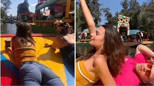 Emily Ratajkowski en México.