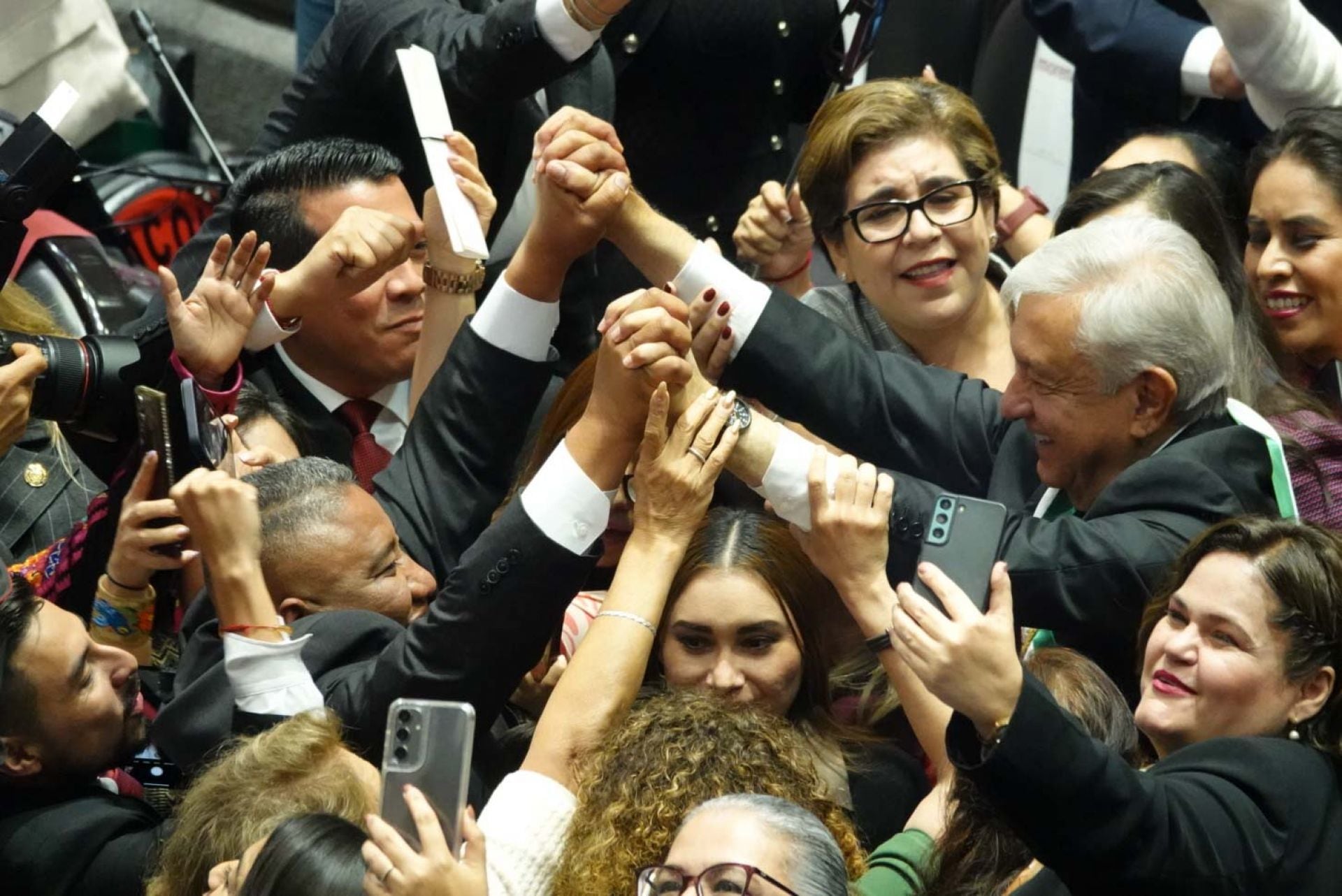 Emotivos momentos de la toma de protesta de Claudia Sheinbaum