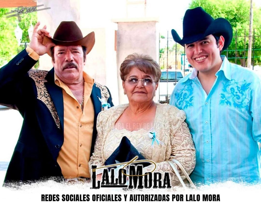 Lalo Mora y su esposa Aurora