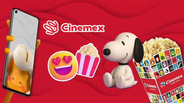 Palomera de Snoopy en Cinemex