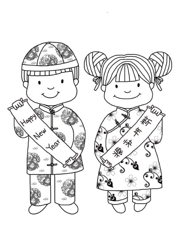 Dibujos del Año Nuevo Chino 2024: 6 plantillas bonitas para imprimir y colorear