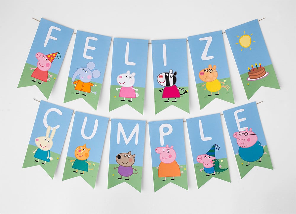 Paso a paso para descargar la tipografía de Peppa Pig y celebrar la mejor fiesta infantil