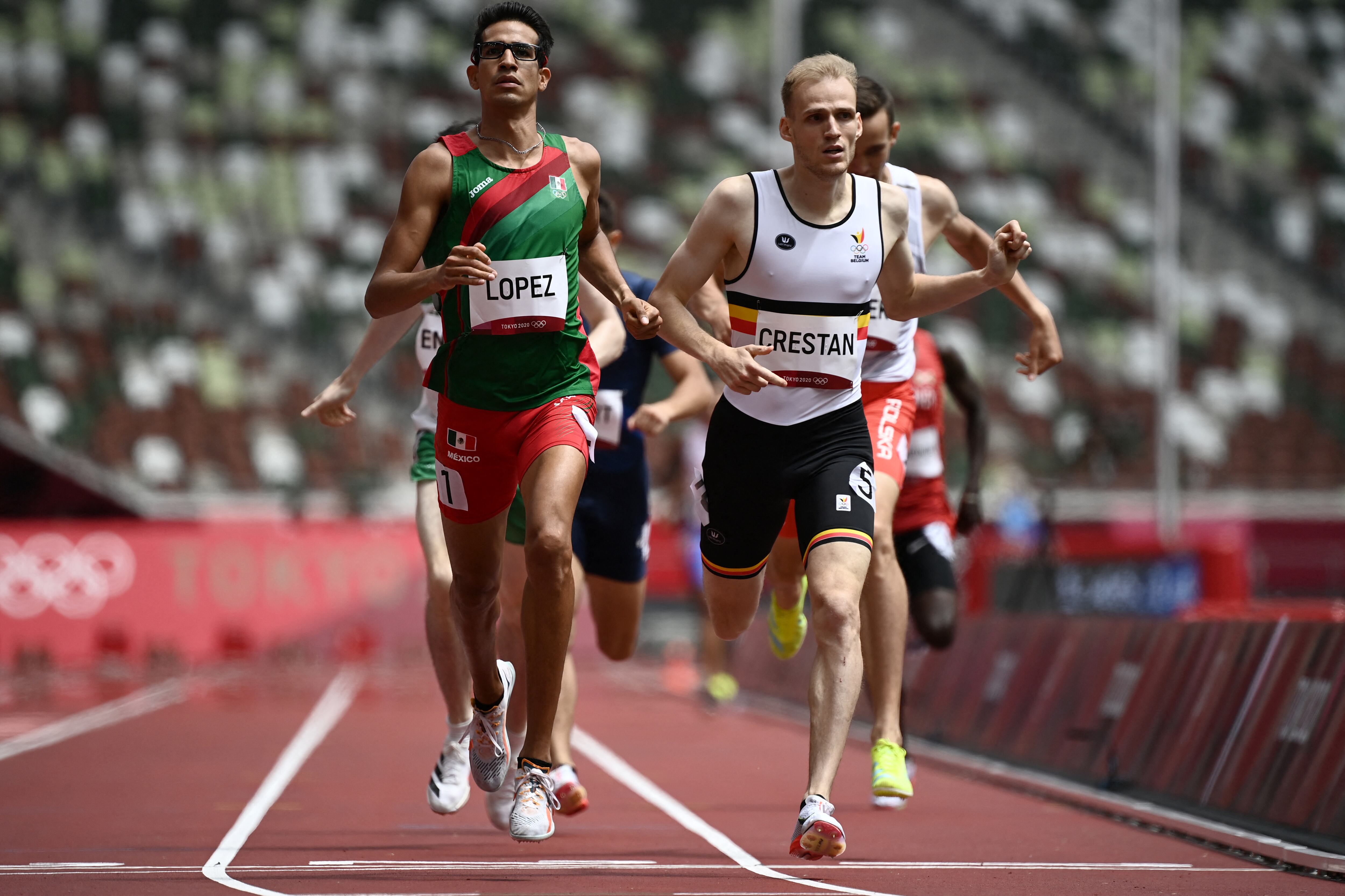 Tonatiu López en los Juegos Olímpicos de Tokio 2021