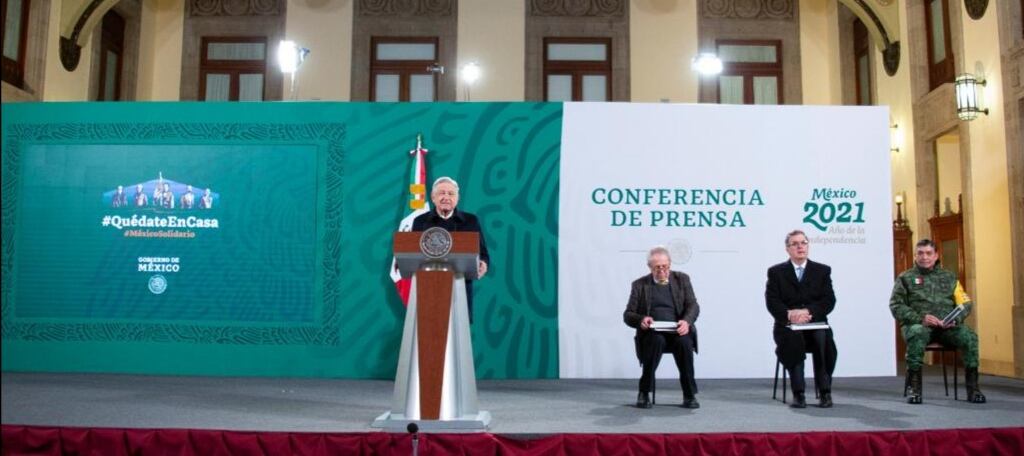 Conferencia mañanera de AMLO