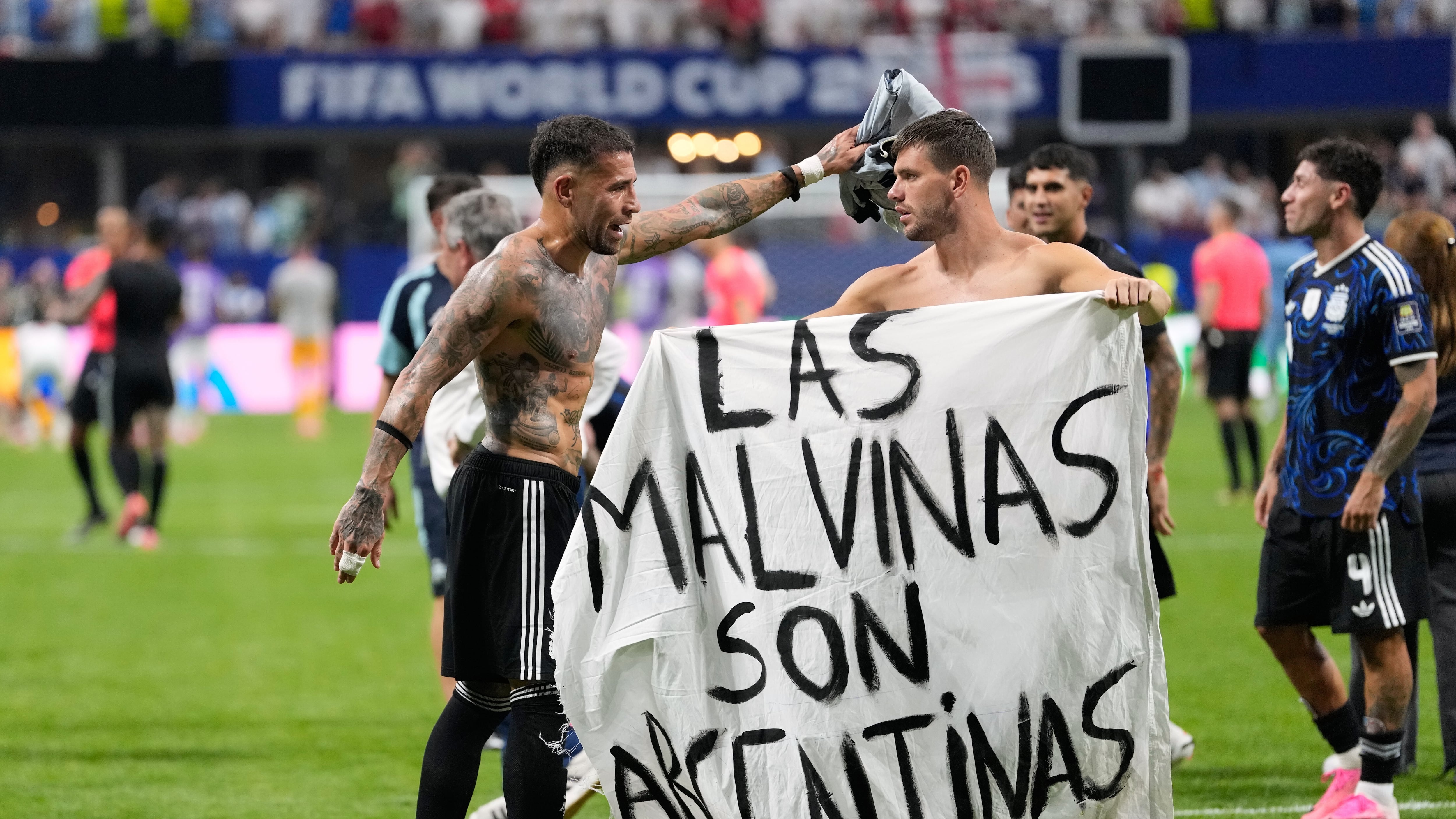 FIFA sanciona a la AFA por la bandera de “Las Malvinas son argentinas” tras el Mundial 2026