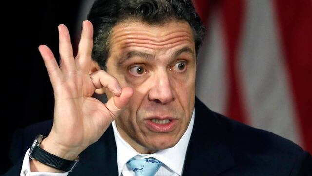 Andrew Cuomo, gobernador de Nueva York.