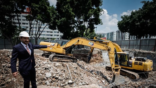 Martí Batres supervisa inicio de construcción del nuevo hospital del ISSSTE en Tlatelolco