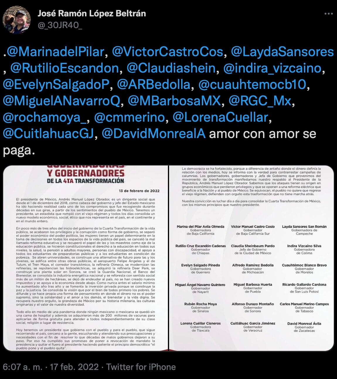 Tuits de José Ramón
