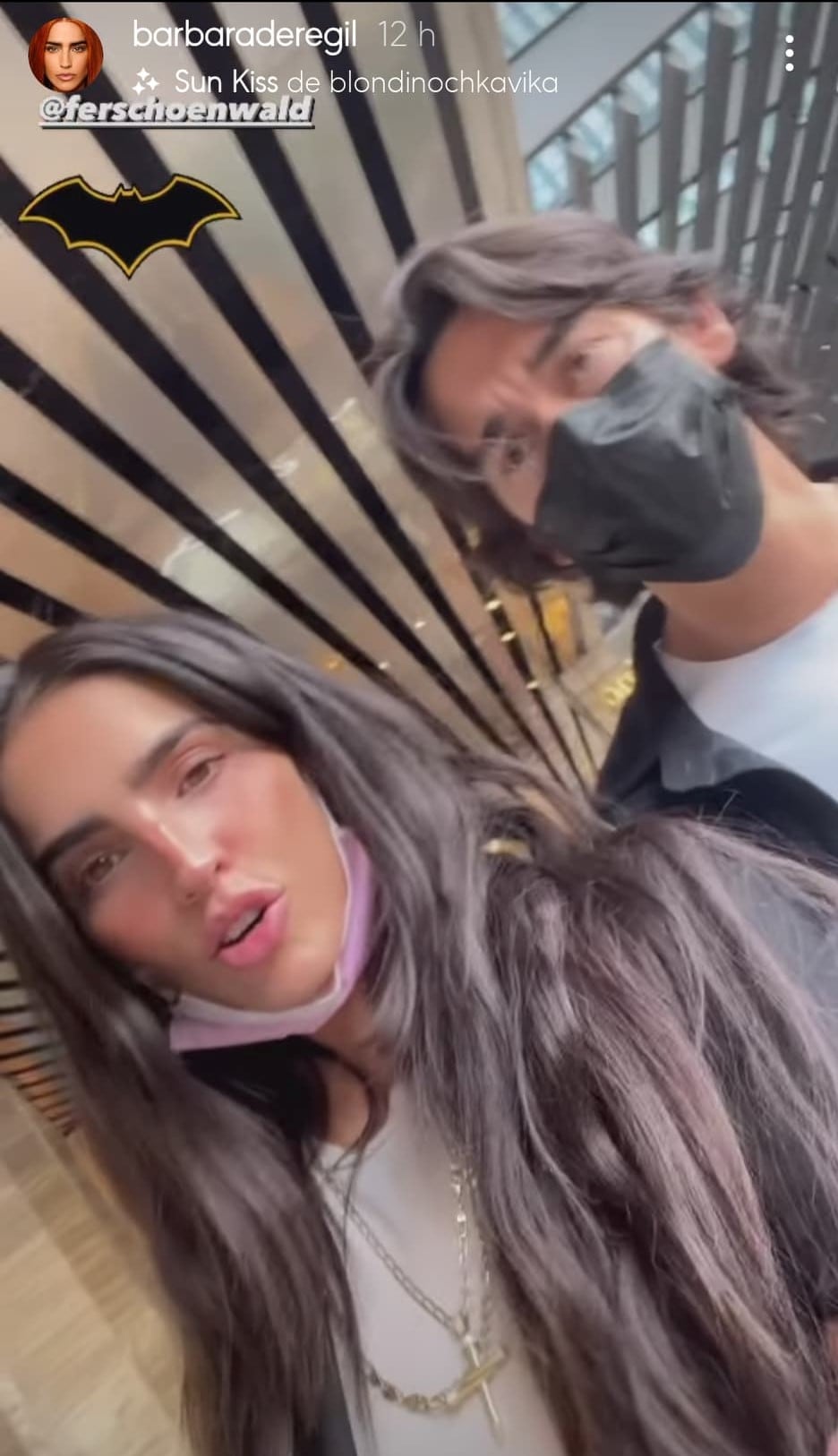 Bárbara e Regil va al cine con Fernando Schoenwald.