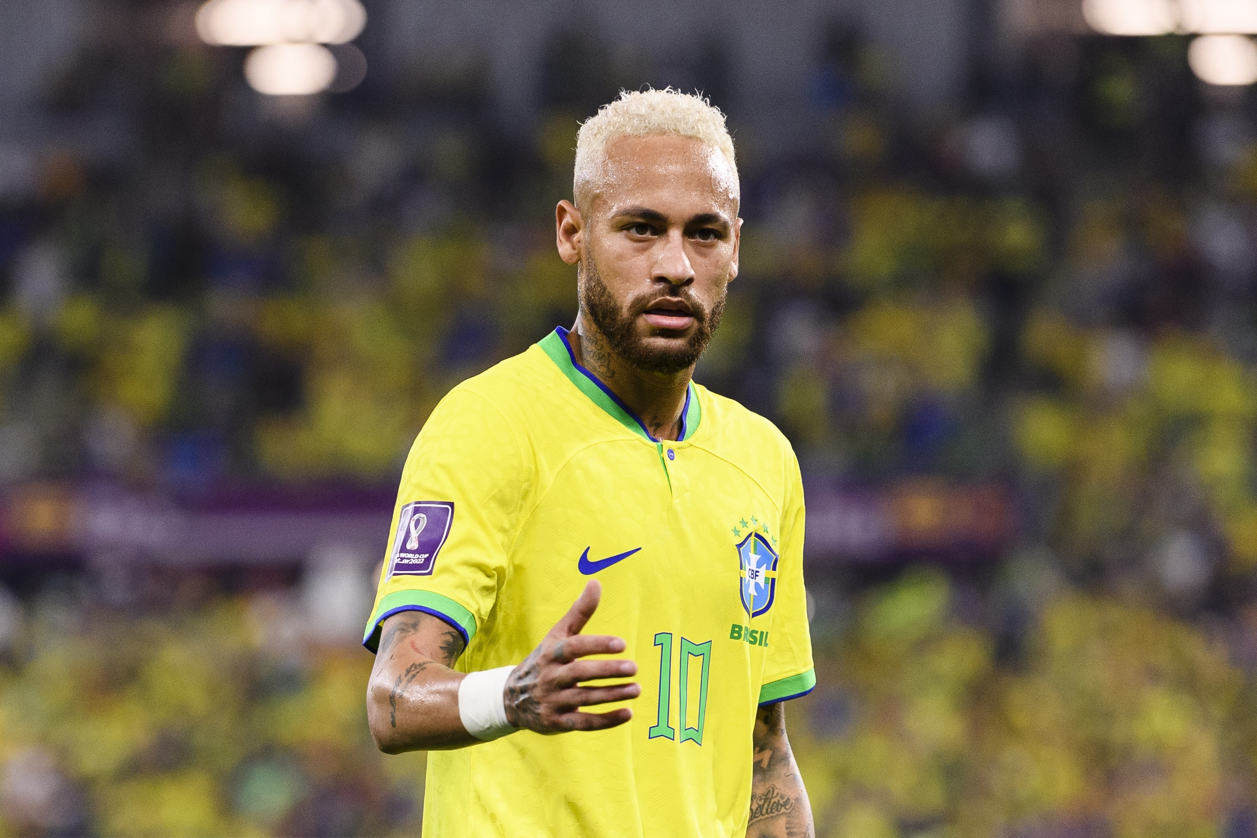 Se acabó su 2025: Neymar se rompió y se perderá el resto de la temporada; Santos está al borde del descenso.