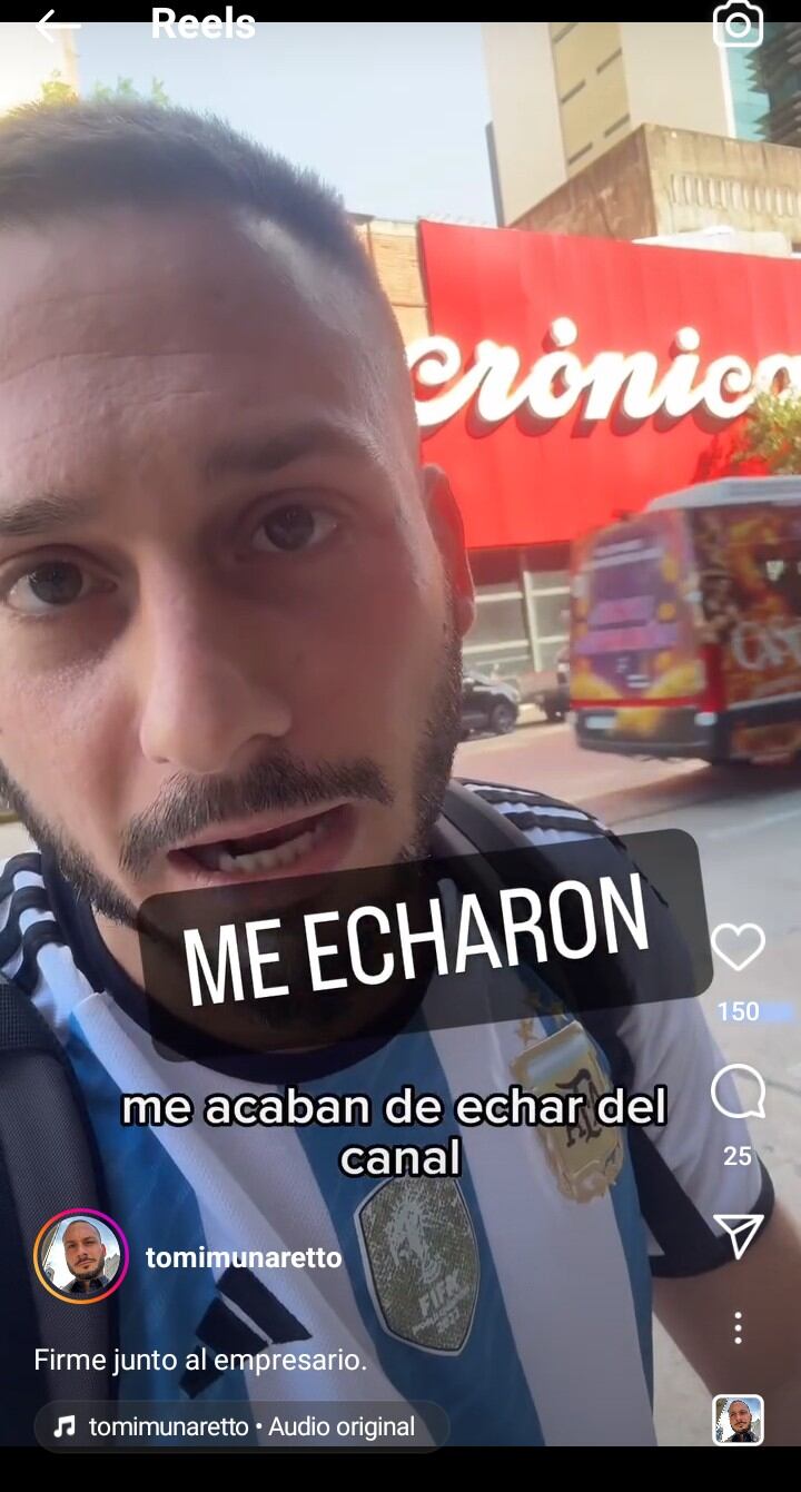 Corren a periodista argentino que denunció precariedad laboral