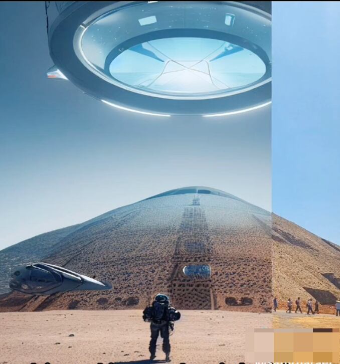 Inteligencia artificial dibuja la "otra cara" de la pirámide del Sol