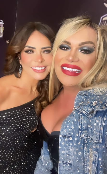 Wendy Guevara y Gloria Trevi