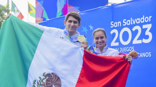 Jose Balleza y Viviana del Angel en Juegos Centroamericanos